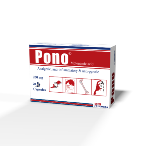 PONO 250MG 20CAP