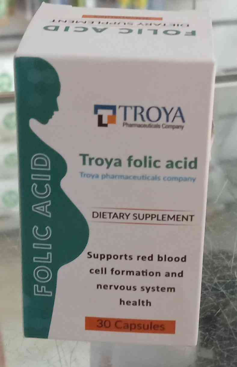 TROYA FOLIC ACID 30CAPSULE