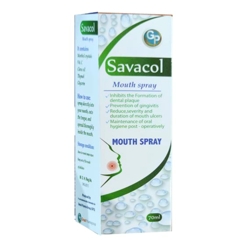 SAVACOL MOUTH SPRAY 70ML