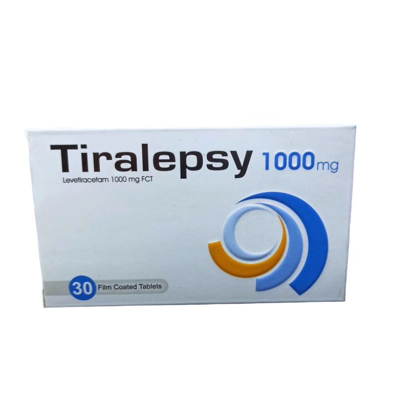 TIRALEPSY 1000MG 30TAB NEW