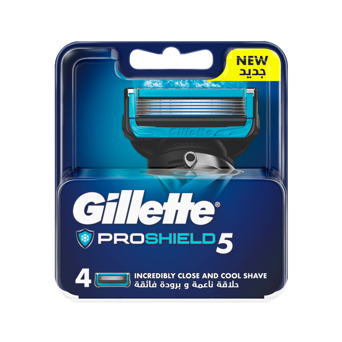 GILLETTE PROSHIELD 5 BLADES 4PCS