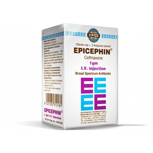 EPICEPHIN 1GM (I.V) 1VIAL