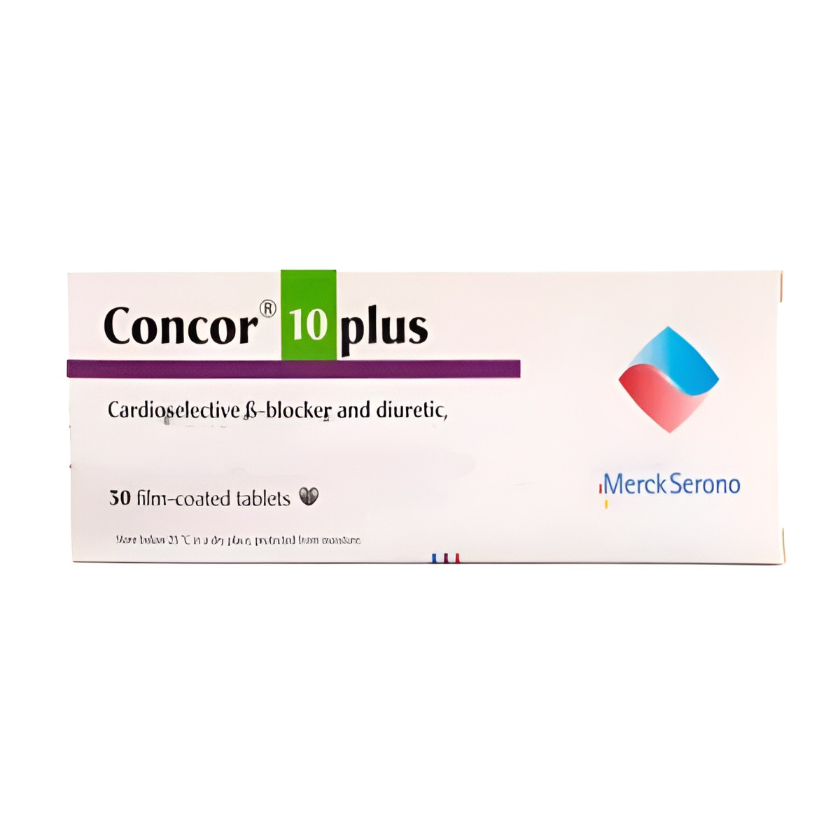 CONCOR 10MG PLUS 30TAB**