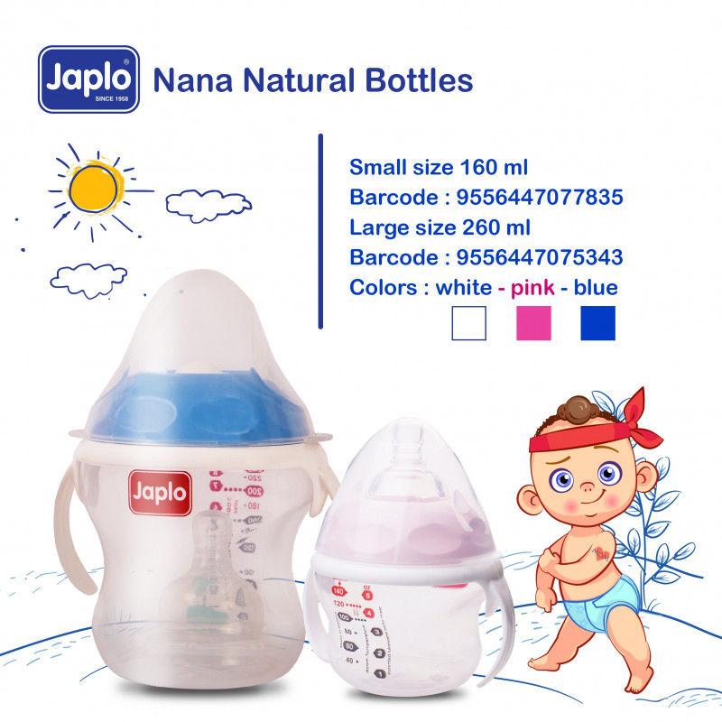 JAPLO NANI FEEDING BOTTLE 160 ML