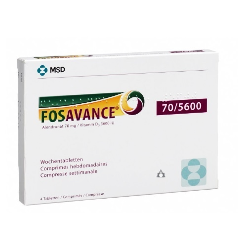 FOSAVANCE 70MG 2/TAB