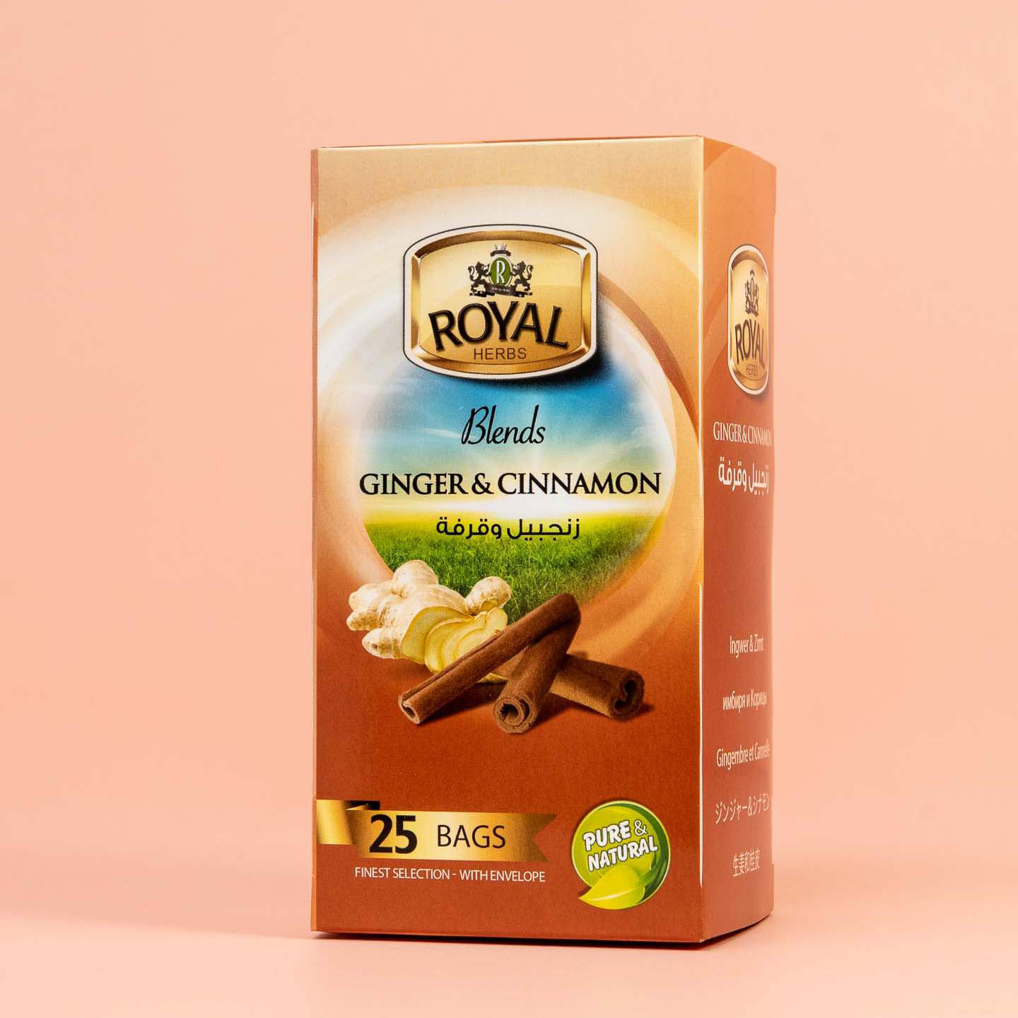 ROYAL BLENDS GINGER&CINNAMON 20BAGS