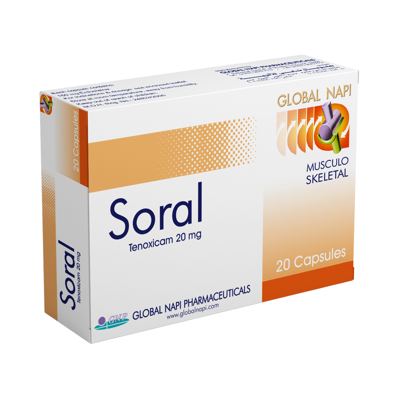 SORAL 20 MG 20 CAP