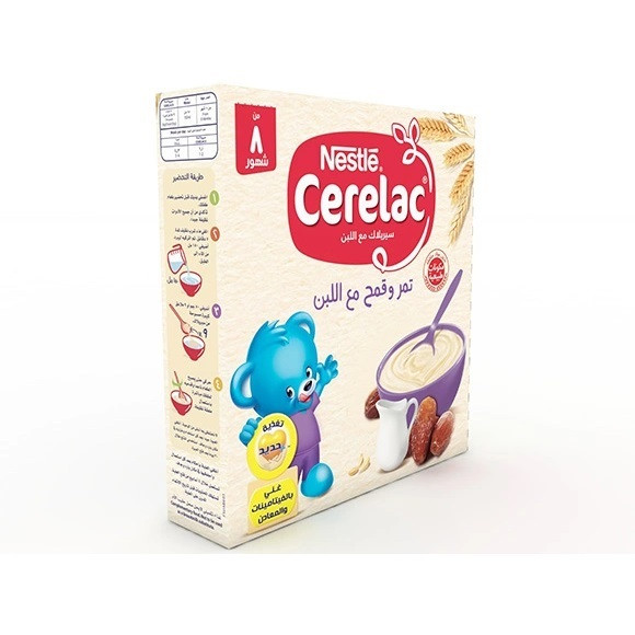 CERELAC DATES&WHEAT WITH MILK 125G