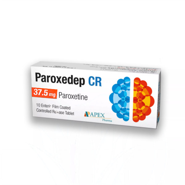 PAROXEDEP CR 37.5MG (30)TAB