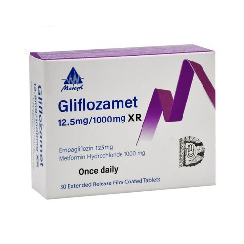 GLIFLOZAMET 12.5MG/1000MG XR 30 TAB