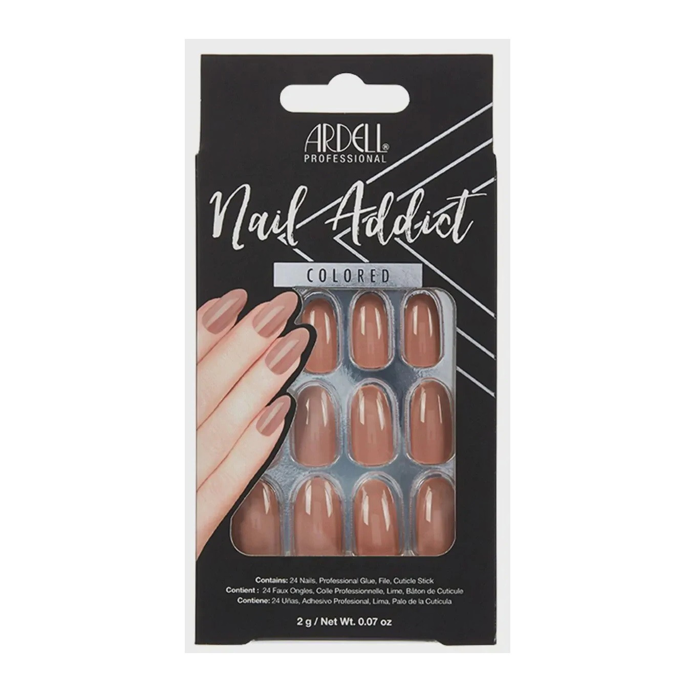 ARDELL NAIL ADDICT COLORED 8304