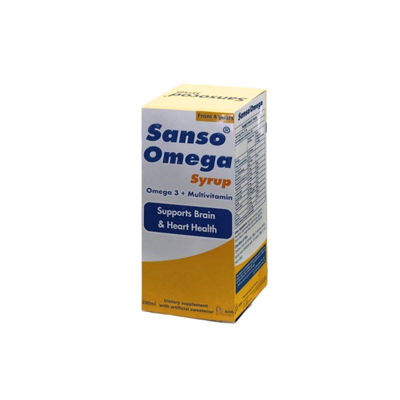 SANSO OMEGA SYRUP 200 ML