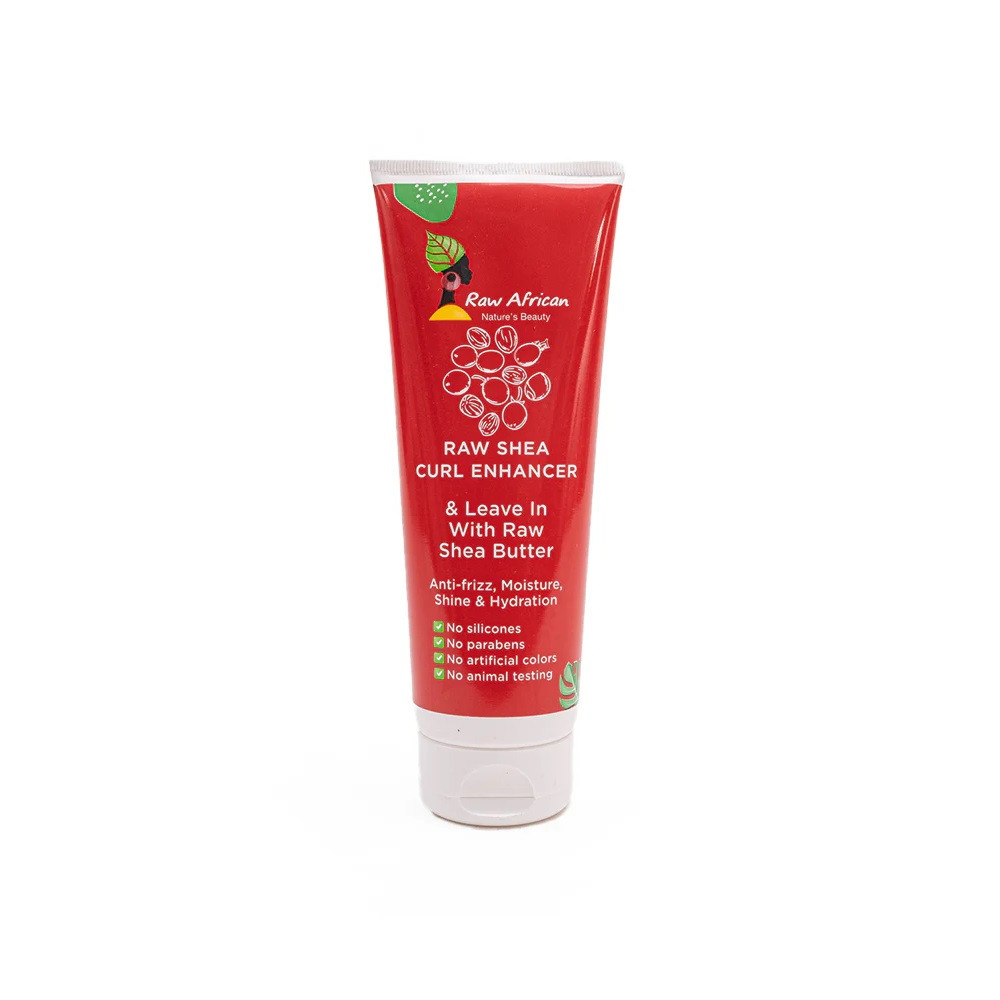RAW AFRICAN RAW SHEA CURL ENHANCER LEAVE IN 250GM