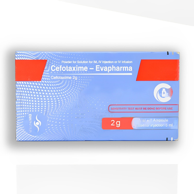 CEFOTAXIME-EVA 2G VIAL
