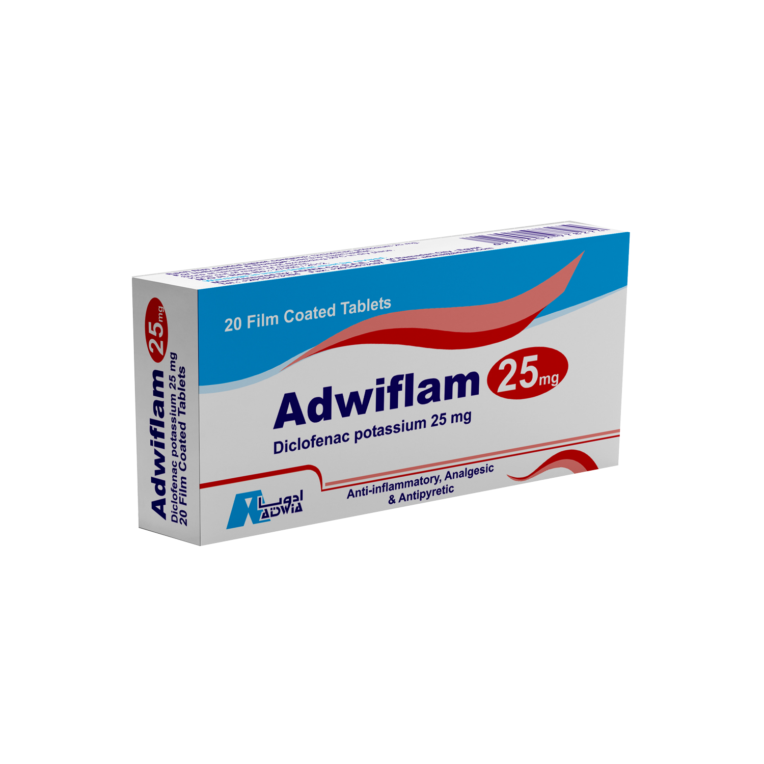 ADWIFLAM 25MG 5SUPP