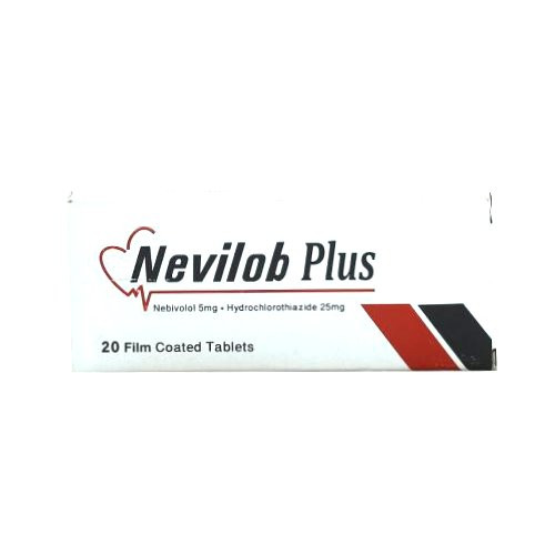 NEVILOB PLUS 5/25MG 20TAB