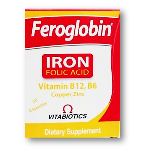 FEROGLOBIN B12 30CAP