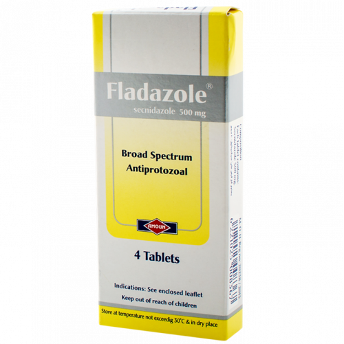 FLADAZOLE 500 MG 4 TAB