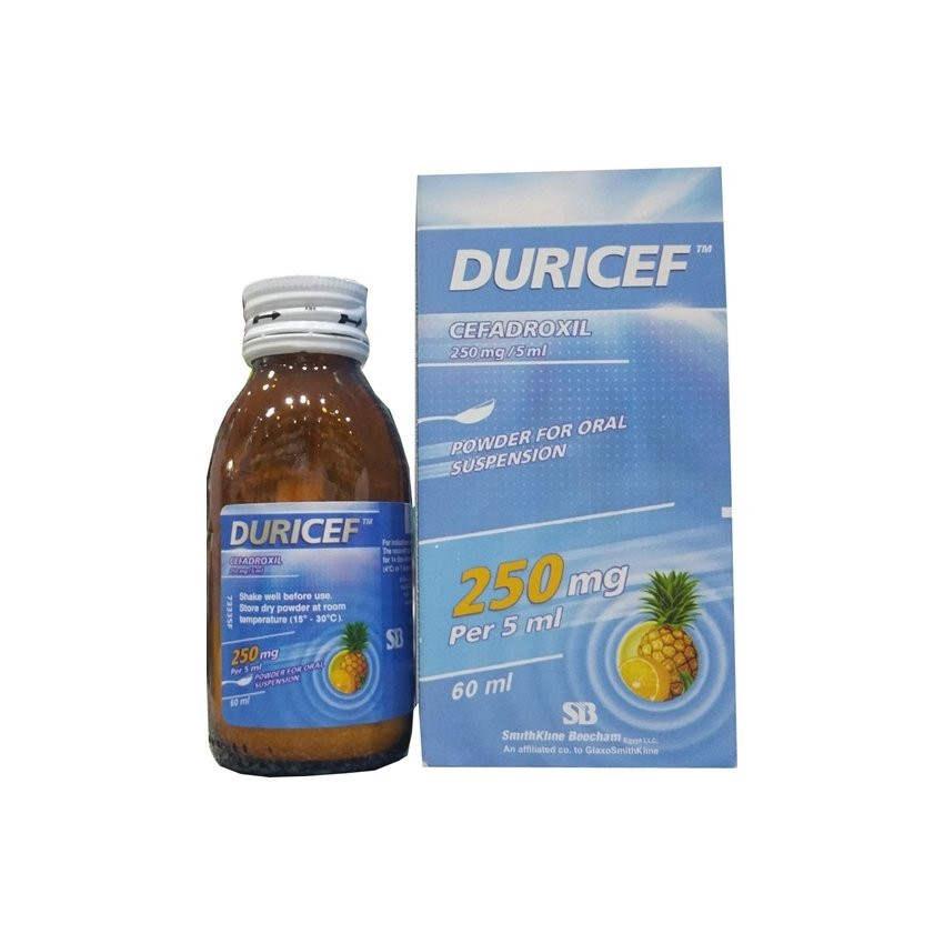 DURICEF 250MG SUSP 60ML