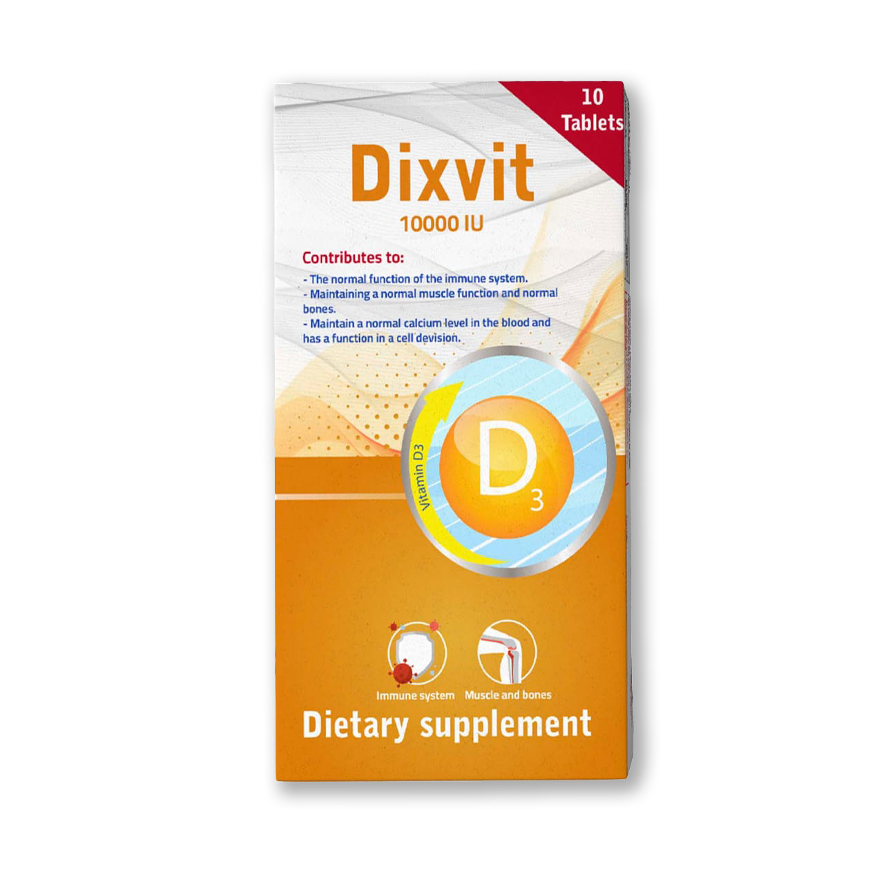 DIXVIT 10000 I.U 20 TAB