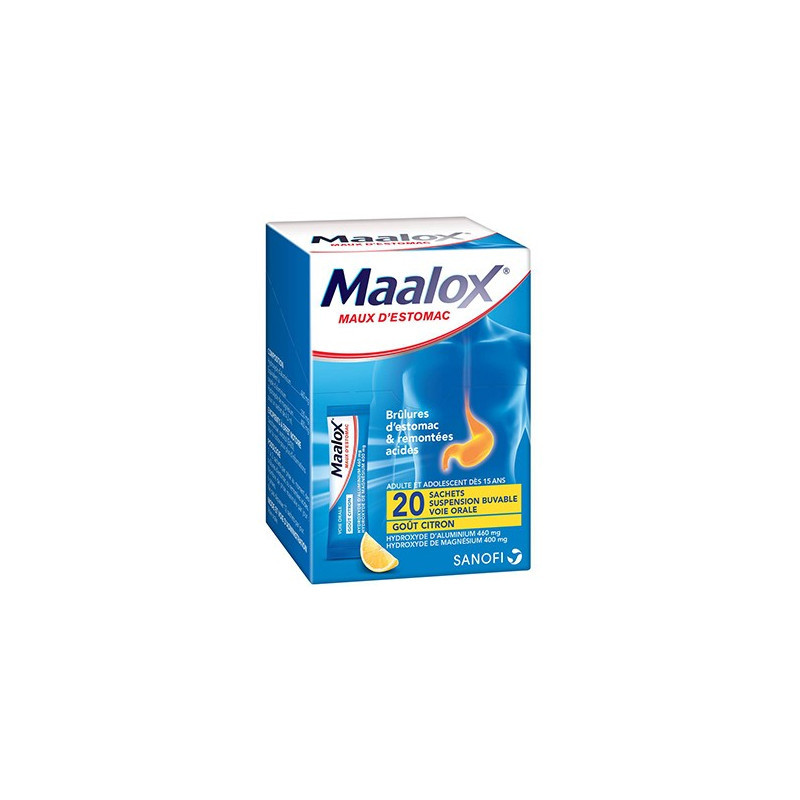 MAALOX LEMON 20 SACHETS