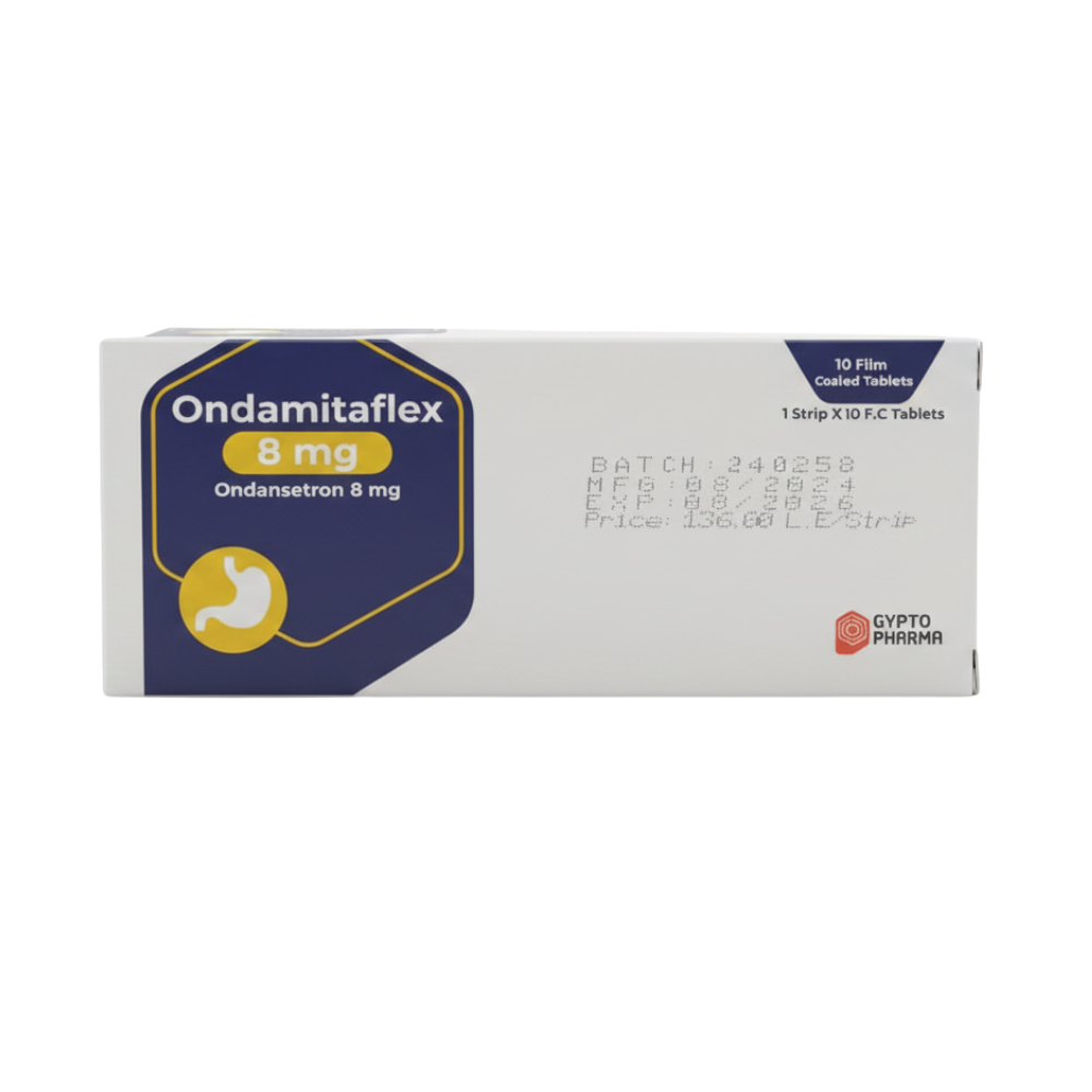 ONDAMITAFLEX 8MG 10 FILM TAB