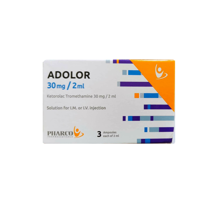 ADOLOR 30ML 3AMP
