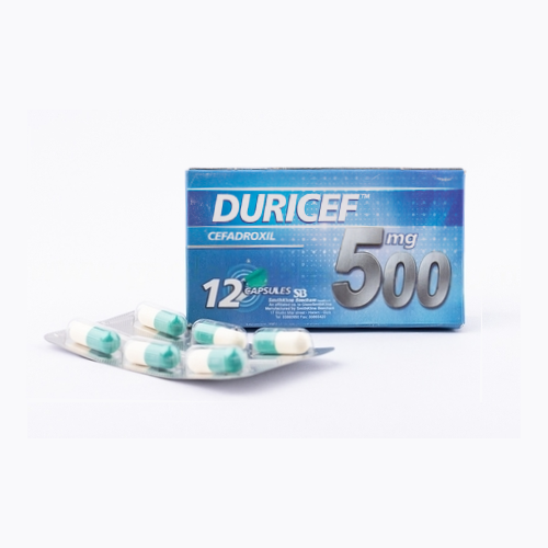 DURICEF 500MG 12CAP**
