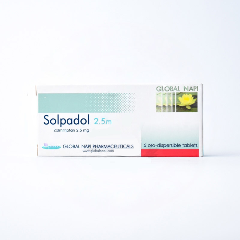 SOLPADOL 2.5 MG 6 TAB