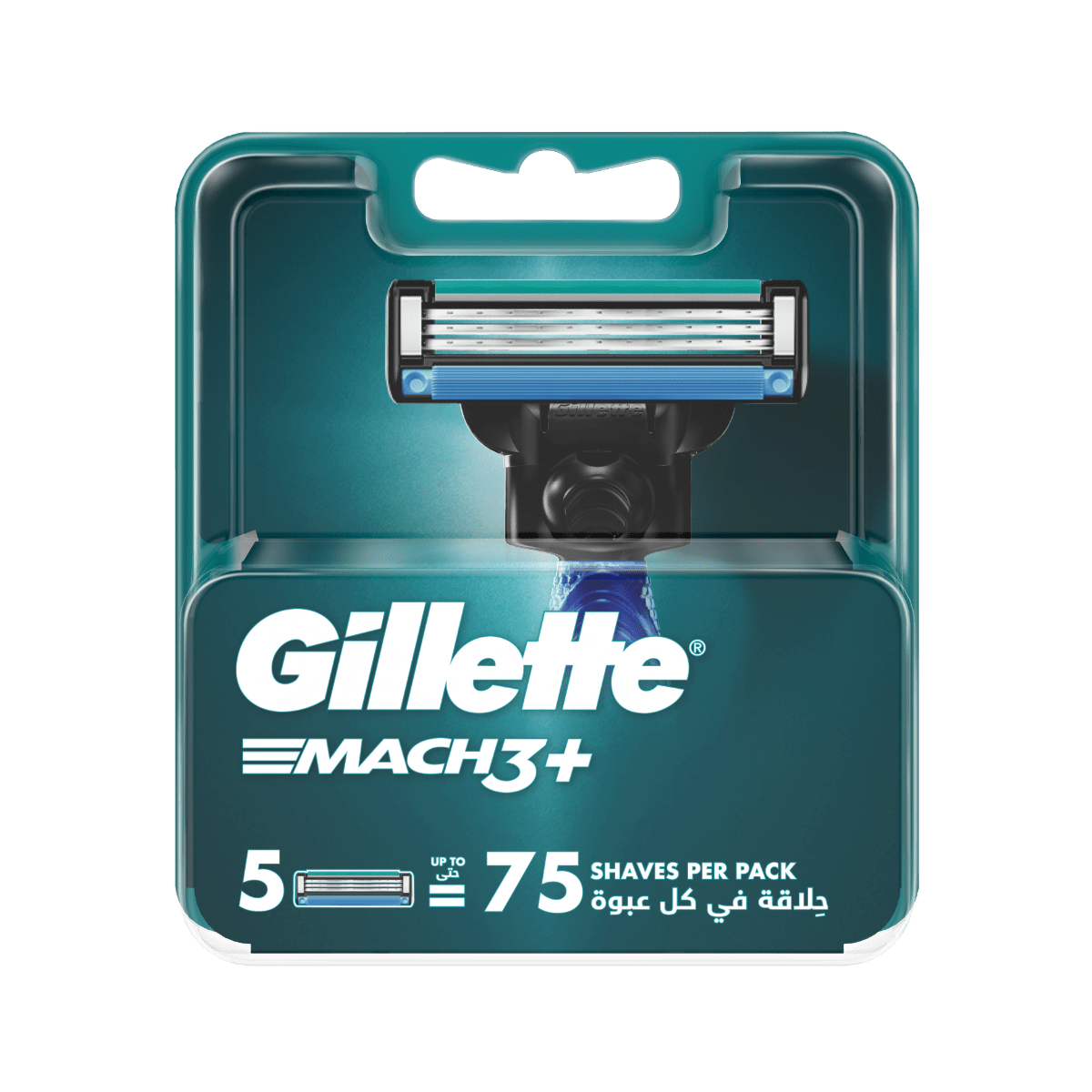 GILLETTE MACH 3+ BLADES  5PCS