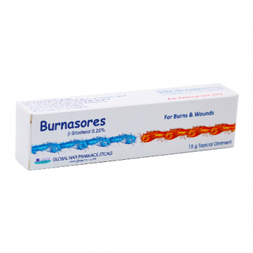 BURNASORES 0.25% 15GM OINT