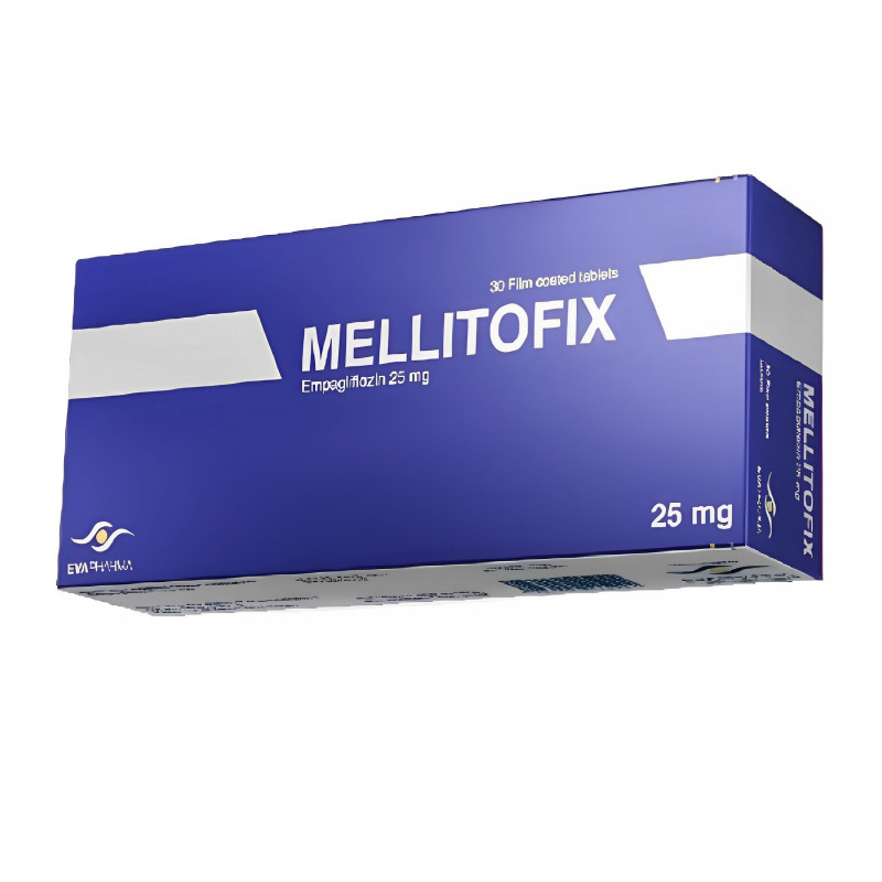 MELLITOFIX 25 MG 30/TAB