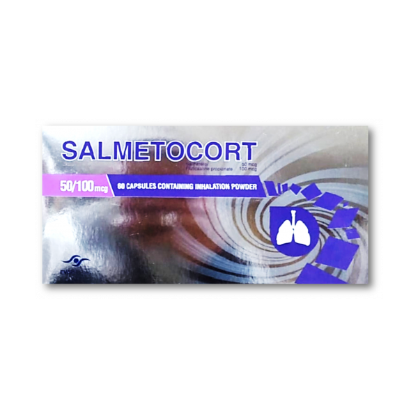 SALMETOCORT 50/100MCG 60CAP