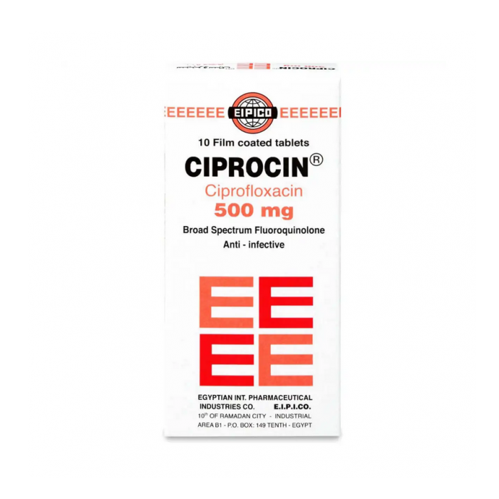 CIPROCIN 500MG 10TAB
