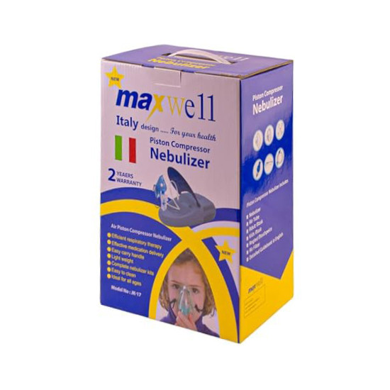 MAXWELL PISTON COMPRESSOR NEBULIZER ITALY DESIGN