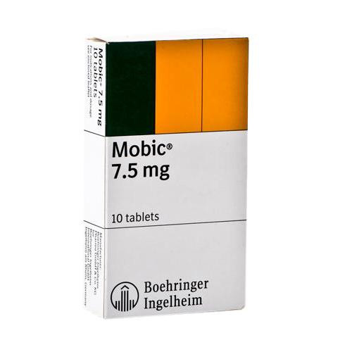 MOBIC 7.5 MG 10TAB