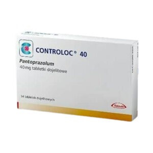 CONTROLOC 40 MG 14 TAB