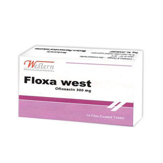 FLOXA WEST 300MG 14/TAB