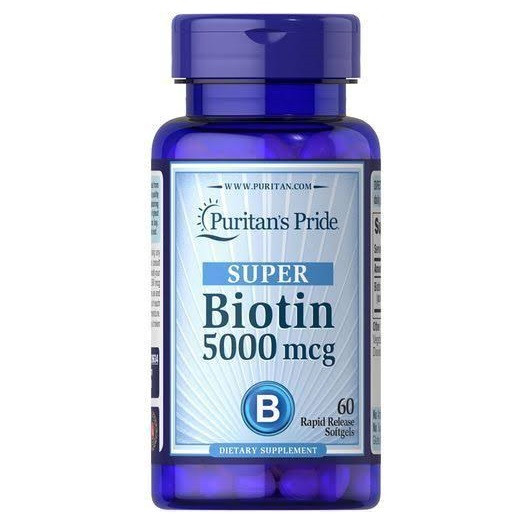 BIOTIN 5000MCG 60TAB (Puritan's Pride)