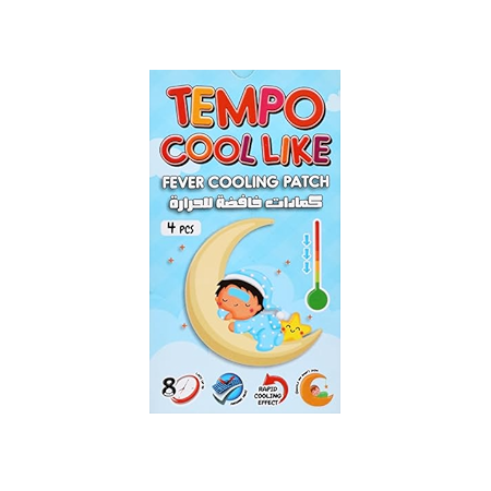 TEMPO COOL LIKE COOLING PATCH FOR BABY AND ADULT 4 PCS