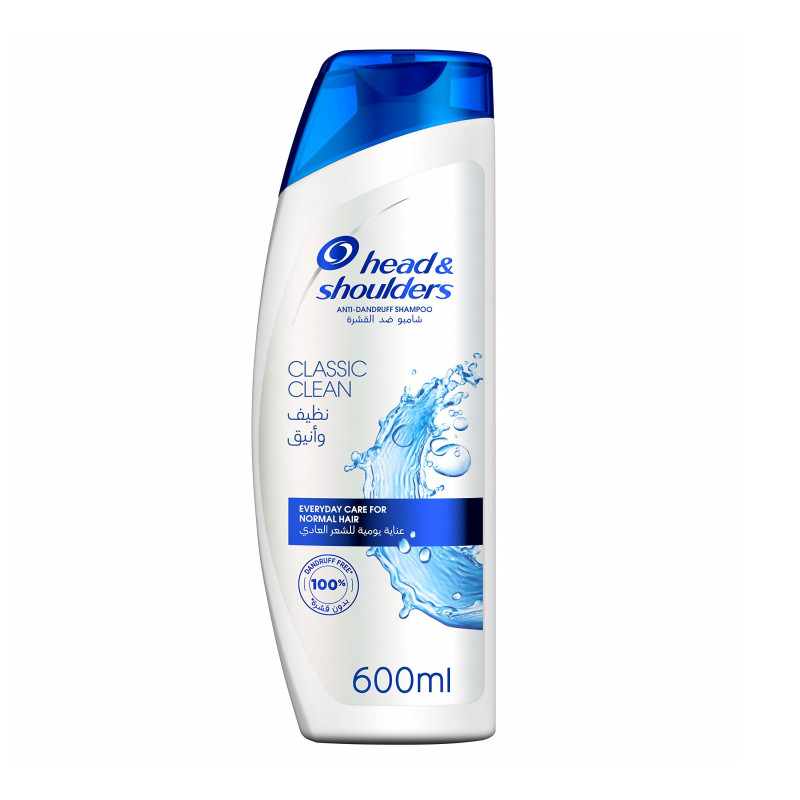 HEAD&SHOULDERS CLASSIC CLEAN SHAMPOO 600ML
