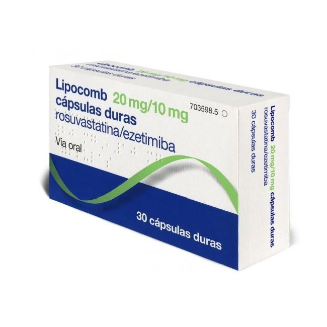 LIPOCOMB 20/10MG 30 CAP