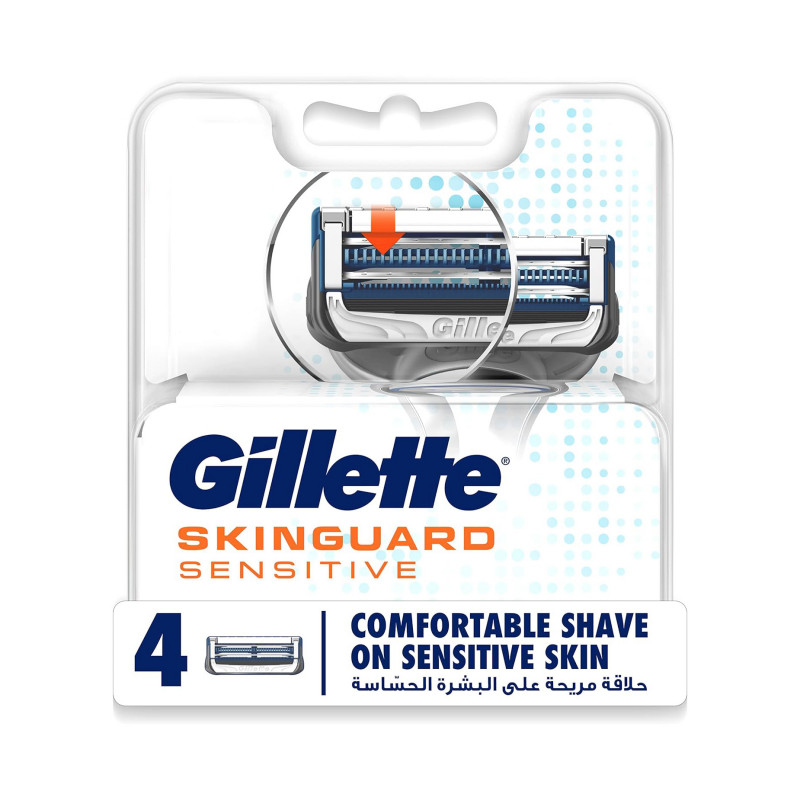 GILLETTE SKIN GUARD SENSITIVE 4 BLADES