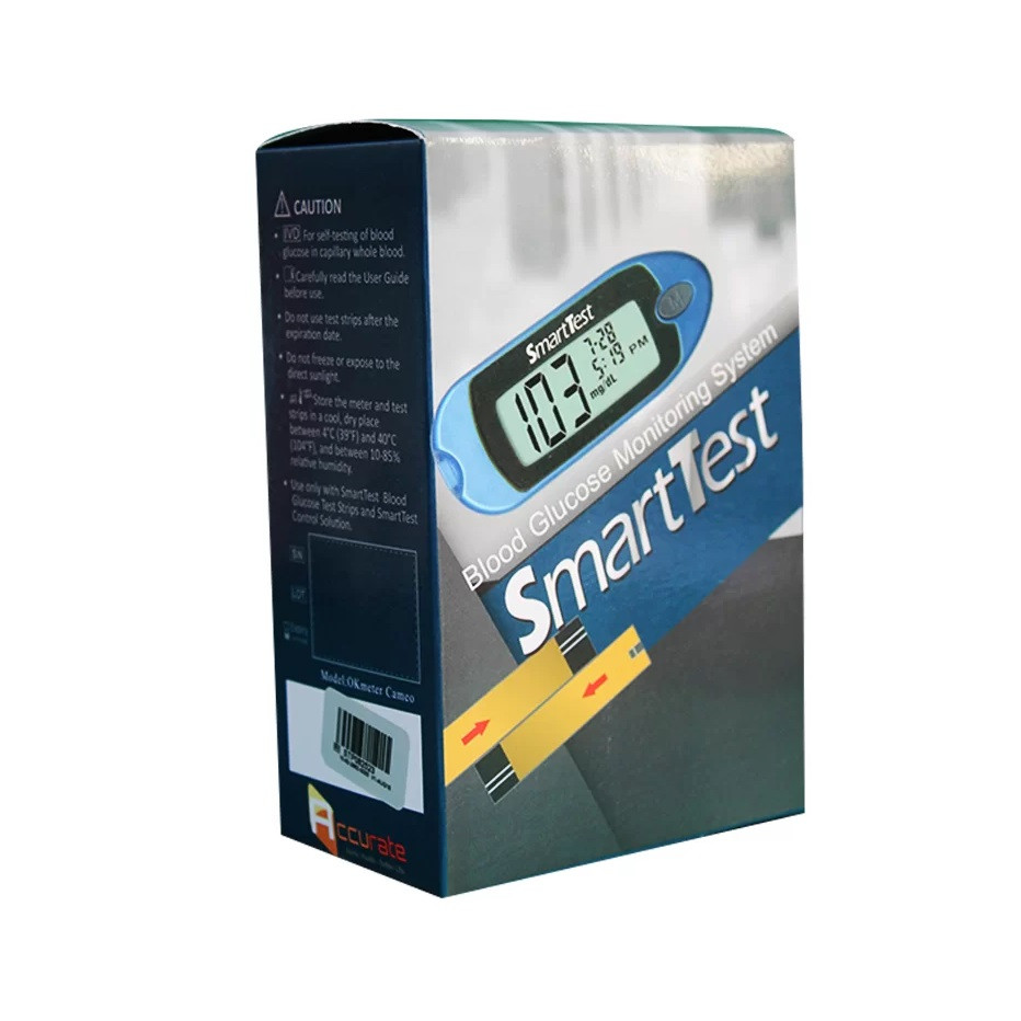 SMART TEST BLOOD GLUCOSE MONITOR