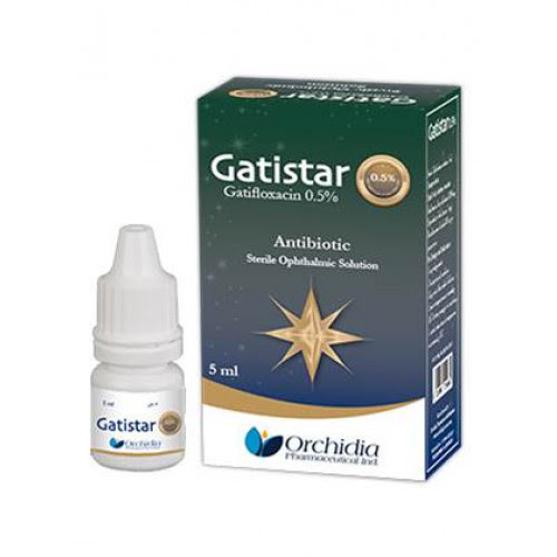GATISTAR 0.5% EYE DROPS 5ML