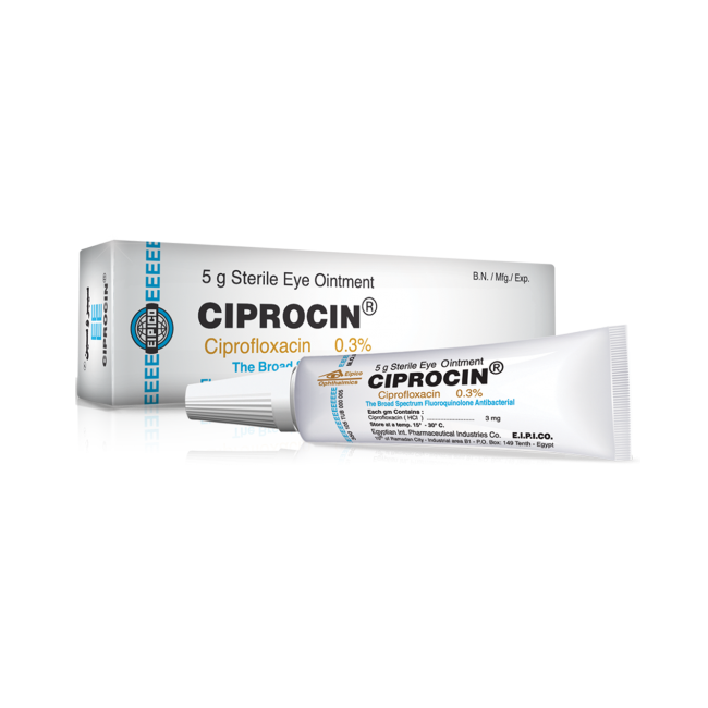 CIPROCIN E OINT