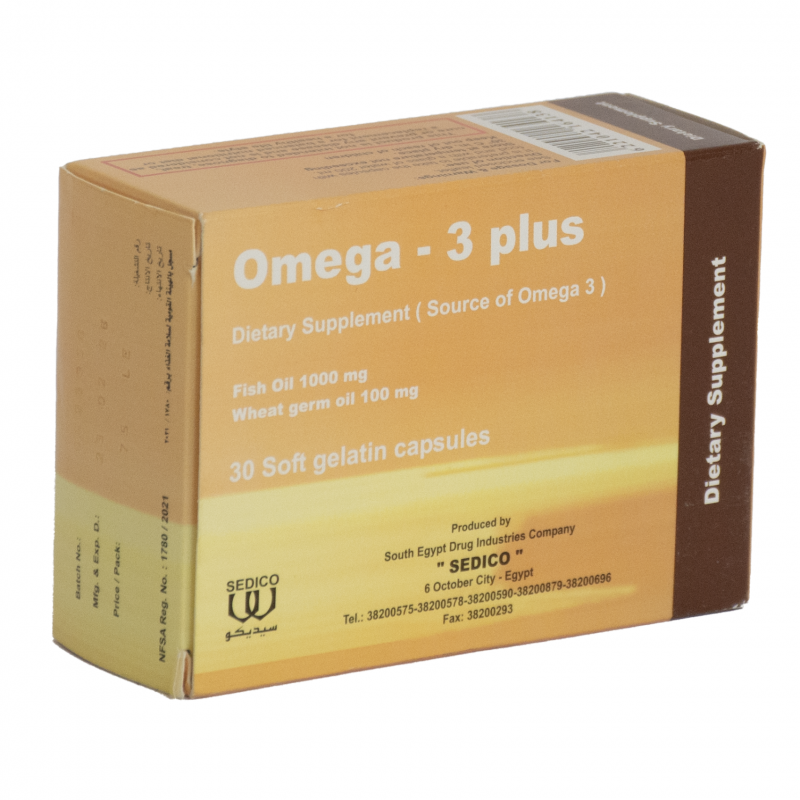 OMEGA 3 PLUS 30 CAP