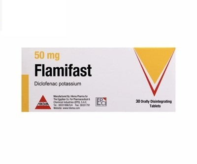 FLAMIFAST 50MG 30 TAB