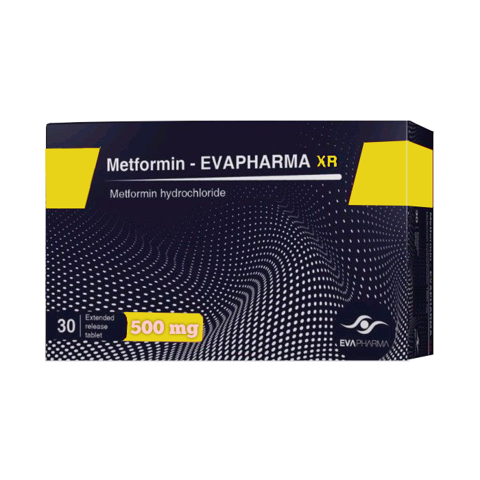 METFORMIN - EVAPHRMA XR 500 MG 30 TAB