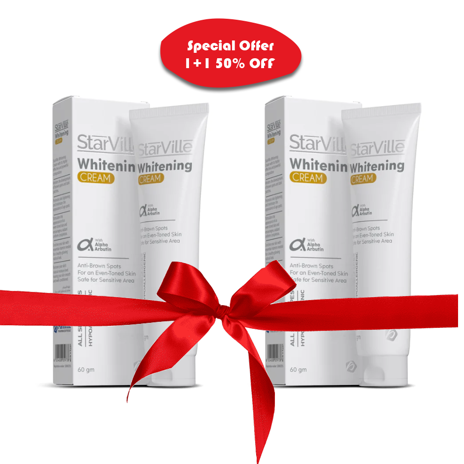 STARVILLE WHITENING CREAM +1-50% OFFER